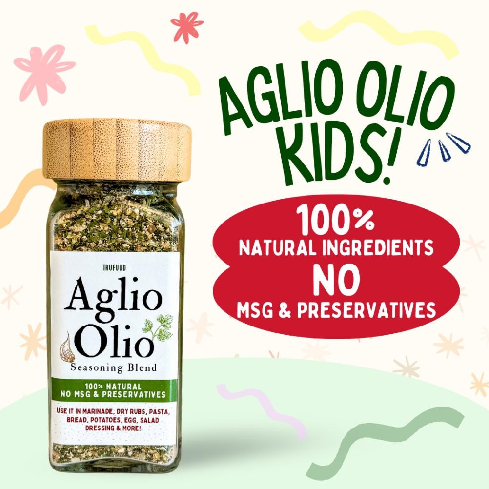 

[KIDS] Bumbu Aglio Olio Seasoning Bumbu Pasta Anak Spaghetti No MSG No Preservative Italian Herbs Pasta Spice Seasoning Blend - Aglio Olio e Peperoncino aSt