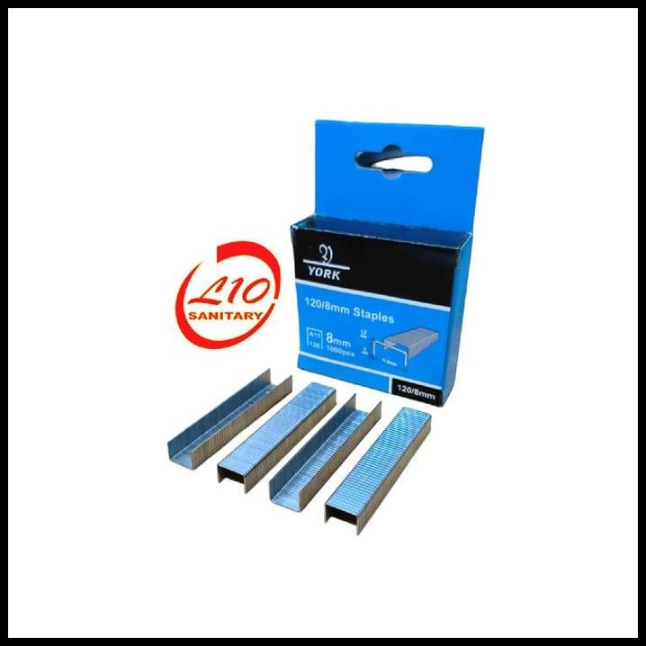 

YORK isi Refill Staples Tembak Gun HEKTER 8mm