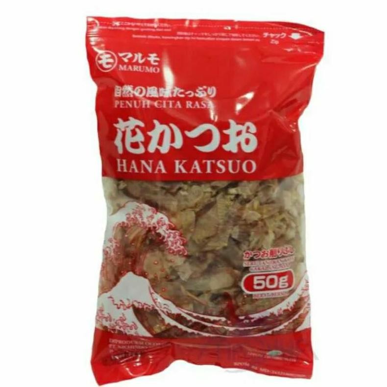 

Marumo Hana Katsuo 50 gram / Katsuobushi / Bonito Flakes Halal aSt