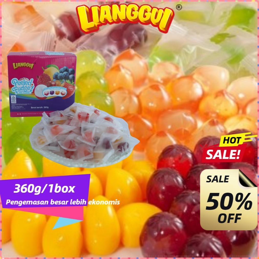 

[Hampers/Gift] HALAL LIANGGUI PERMEN LUNAK VIRAL ANEKA RASA BUAH Peeled Fudge 3 rasa (mangga, jeruk, strawberry) Jellybean fruity Permen jagung Manis Permen jelly Camilan kantor Camilan santai Pesta makanan Makanan halal Yang manis aSt