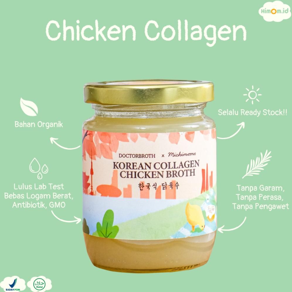 

DOCTORBROTH x Michimomo - KOREAN COLLAGEN BROTH - CHICKEN aSt