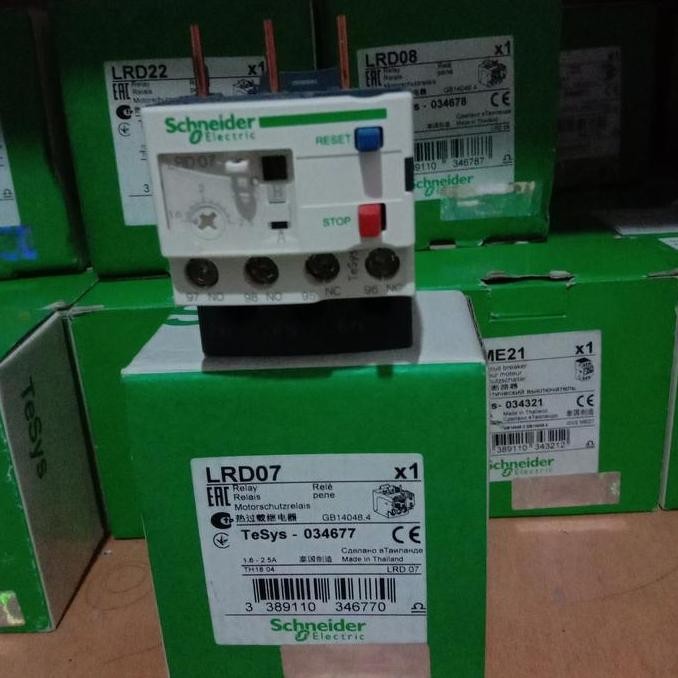 Thermal Overloud Shneider Lrd 03 Sampai 21 Harga Sama Terbaru