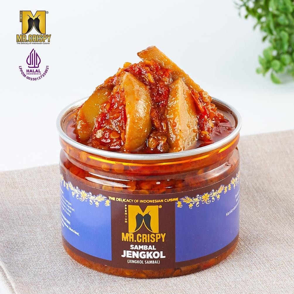 

Sambal Jengkol /Sambel Mr.Crispy 120 Gram aSt