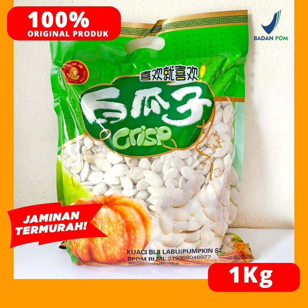 

KUACI PUTIH BIJI 1KG LABU CRISPY HSIANG YANG BRAND aSt