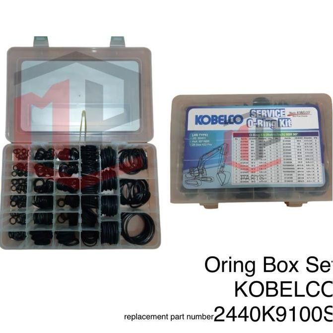 Oring Box Kobelco 2440K9100S O-Ring Kobelco Oring Set Sk Oring Box Sk Best Quality