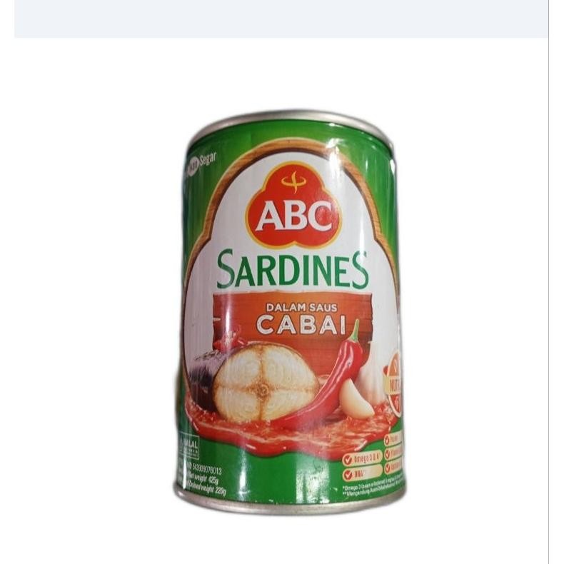 

sarden ABC cabe 425gram... aSt