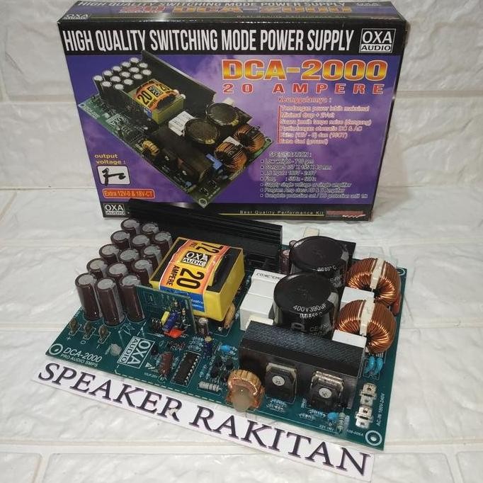 Kit Power Suply Switching Smps Dca-2000 ,20Ampere Ct 72Volt Terbaik