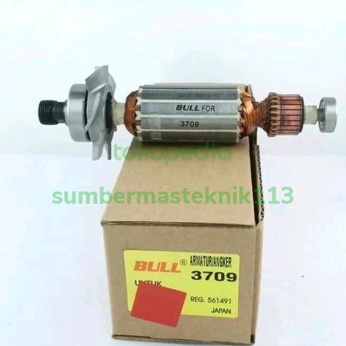 MELAYANI FAKTUR PAJAK ARMATURE MAKITA 3709 ANGKER PROFIL MAKITA 3709 MESIN ROUTER 3709 BULL