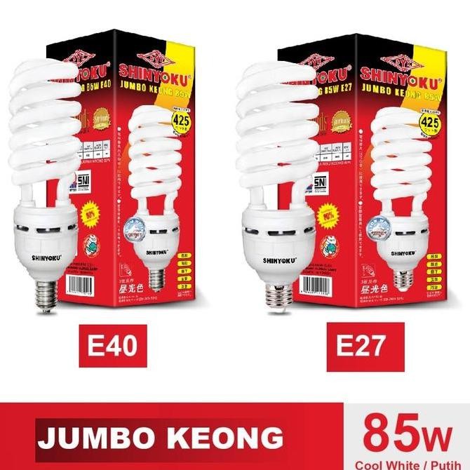 Lampu Shinyoku 85 Watt E40 / Lampu Jumbo Keong Shinyoku 85W / Lampu Bohlam 85 Watt / Lampu Led 85W