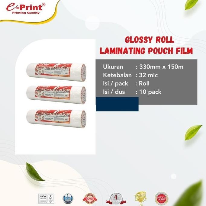 

TERMURAH - Laminating e-Print Glossy roll