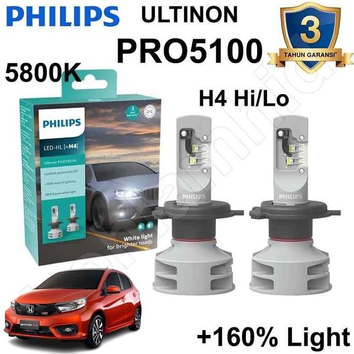 Sale Lampu Led New Brio Philips Ultinon Pro5100 5800K Bohlam Led Mobil