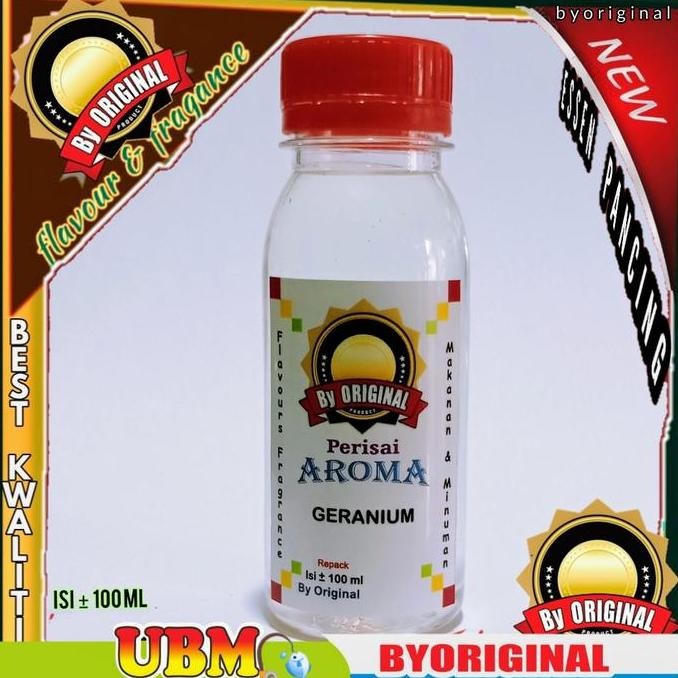 essen biang geranium 30ml aroma bunga mawar essen pancing galatama stok terbatas