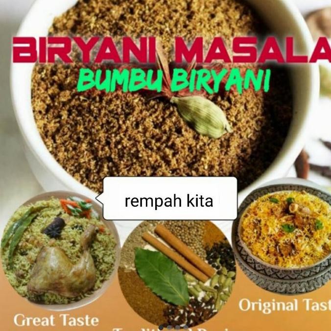

DISKON! BUMBU NASI BRIYANI 250G - BUBUK MASALA TIMUR TENGAH ASLI