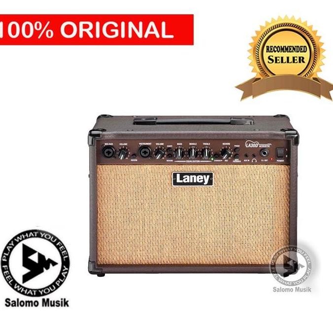 New Laney LA30D Ampli Gitar Akustik Kombo 30W Twin Channel EQ Reverb