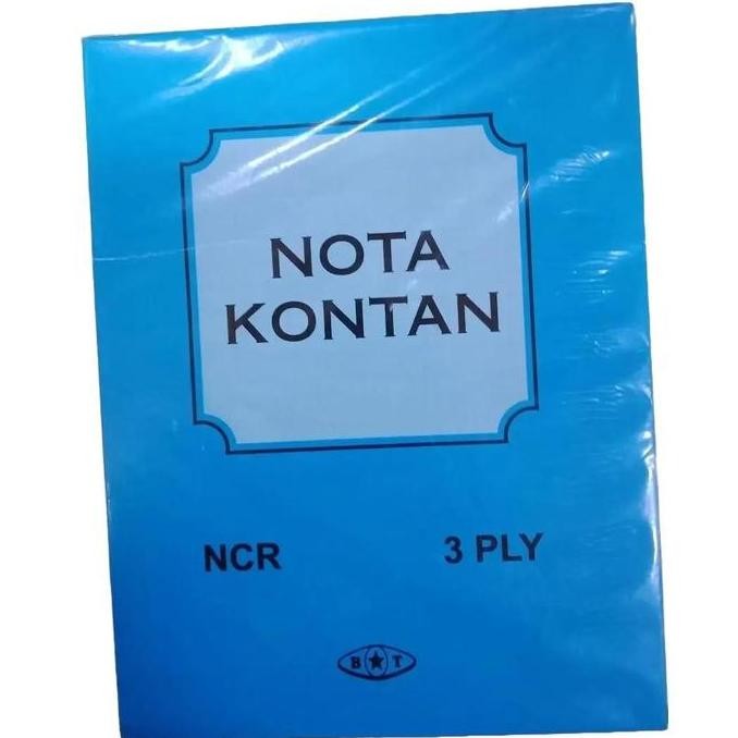

DISKON! NOTA KONTAN BESAR BOT 3 PLY - 1 PACK ISI 10 BUKU