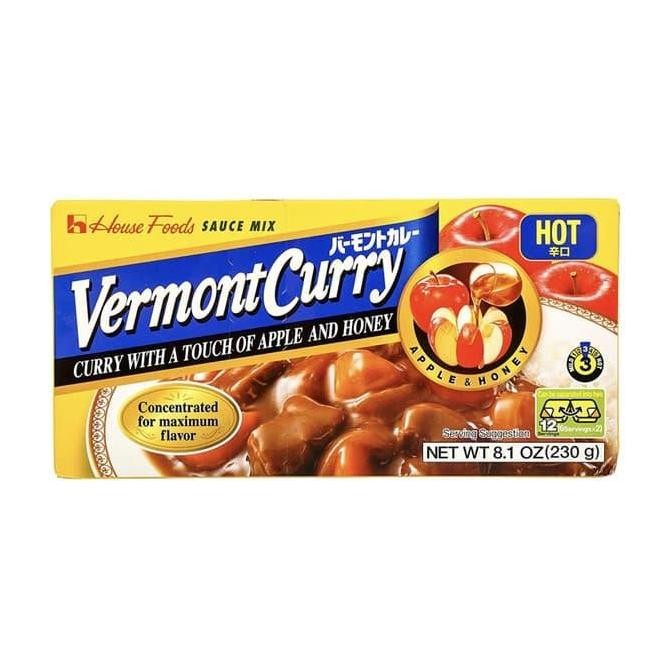 

DISKON! HOUSE VERMONT CURRY JUMBO HOT BUMBU KARI JEPANG PEDAS 230GR