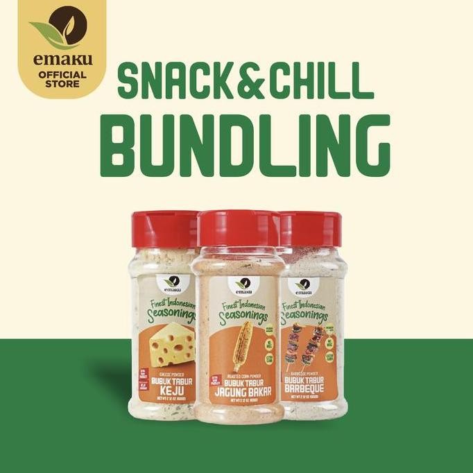 

DISKON! EMAKU PAKET CEMILAN BUMBU KENTANG GORENG RENYAH & GURIH