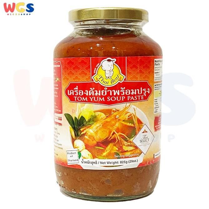 

DISKON! THAI BOY TOM YUM SOUP PASTE 825G SAUS TOM YUM THAILAND HALAL