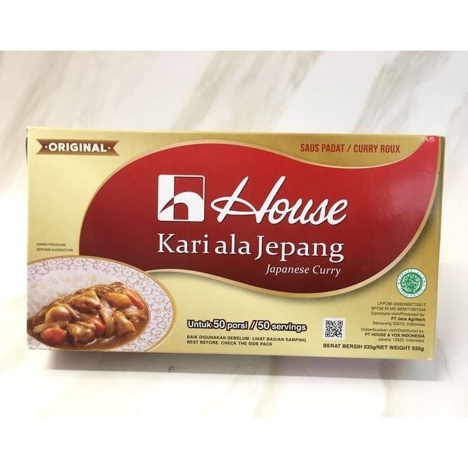 

DISKON! HOUSE KARI ALA JEPANG HALAL 935GR - BUMBU KARI CURRY HALAL ORIGINAL
