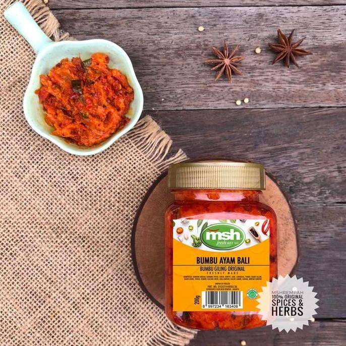 

DISKON! BUMBU AYAM BALI 200G - BUMBU MARINASI AYAM KHAS BALI