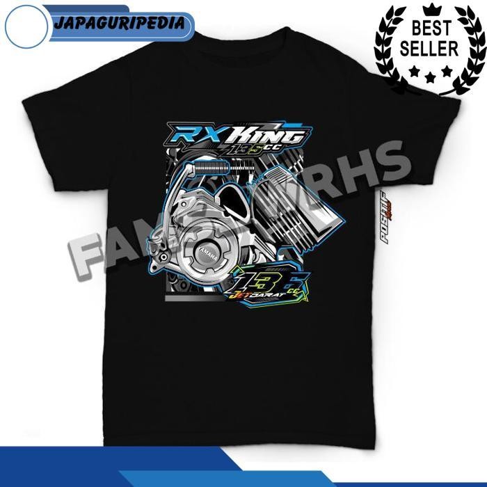 Baju Kaos Anak Motor Rx King Motor 2 Tak | Positifmerch Jaranan