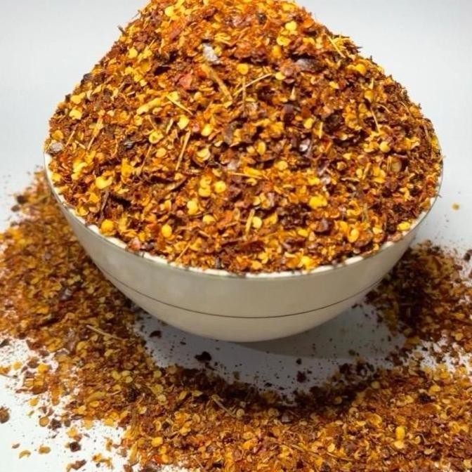 

DISKON! CABE BUBUK KASAR PEDAS ORIGINAL - BUMBU TABUR PEDAS DAN CHILI OIL