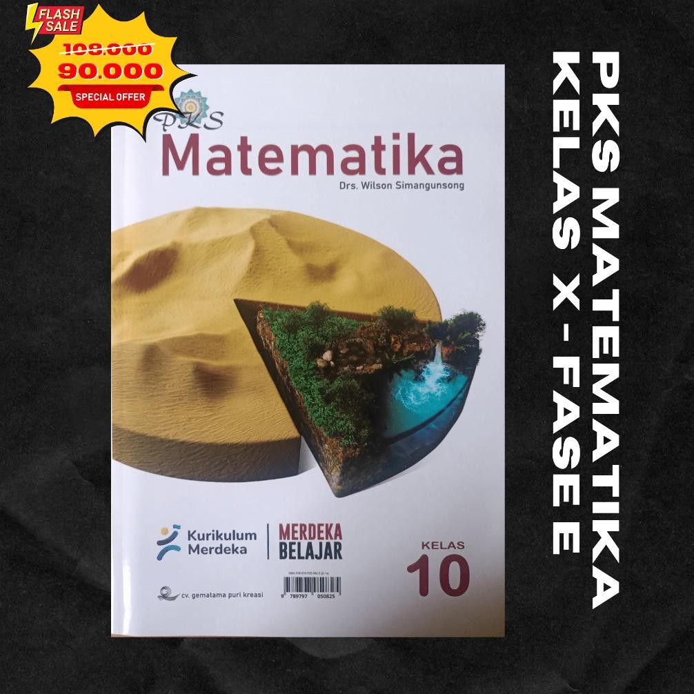 Promooo [BARU] KURIKULUM MERDEKA BUKU PKS MATEMATIKA KELAS 10