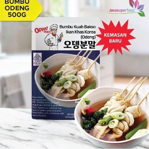 

DISKON! [GROSIR] BUMBU SUP ODENG KOREA 500G - BUMBU KUAH FISH CAKE PEDAS