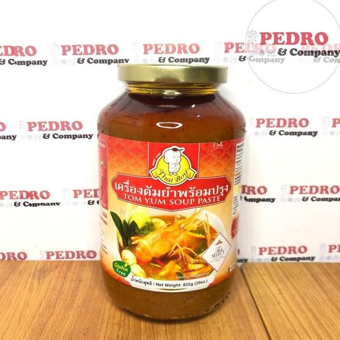 

DISKON! THAI BOY TOM YUM PASTE 825GR BUMBU SUP TOMYAM THAILAND HALAL