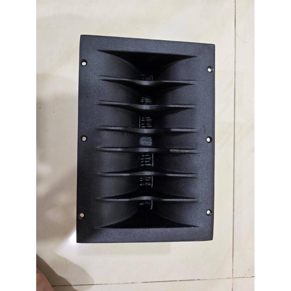 corong tweeter double sirip bahan full besi