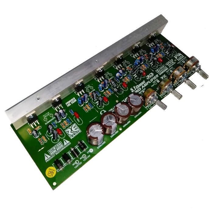 KIT POWER ACTIVE HOME THEATER 5.1 SURROUND AMPLIFIER AKTIF HI FI RANIC