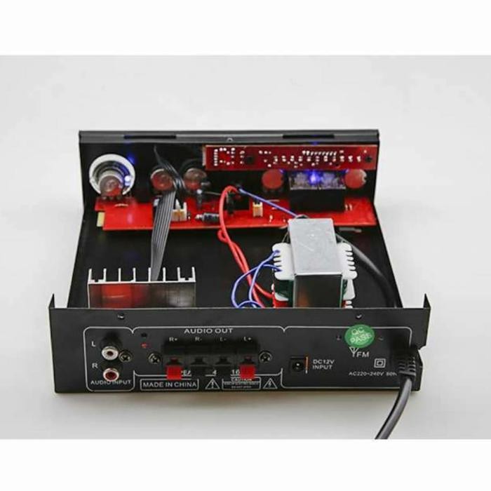 Bluetooth audio amplifier karaoke mobil 200w speaker komponen pasif