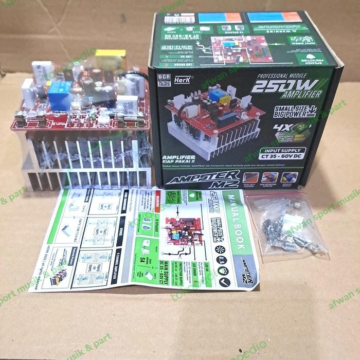 Modul Kit MONO Power Amplifier 250 Watt Ampster M2 /Class AB .