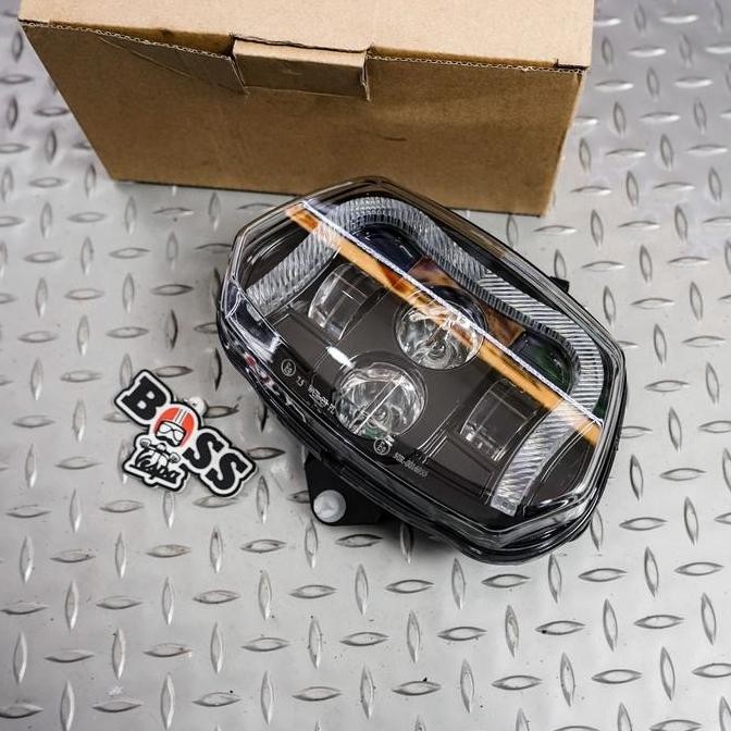 Headlamp Led Daymaker Drl V1 New Model Vespa Sprint