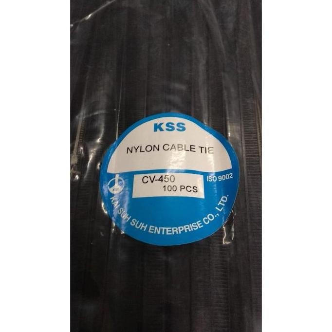 

TERBARU - CV450 cv-450 cv 450 kabel ties 45cm x 7.6mm murah hitam putih ready