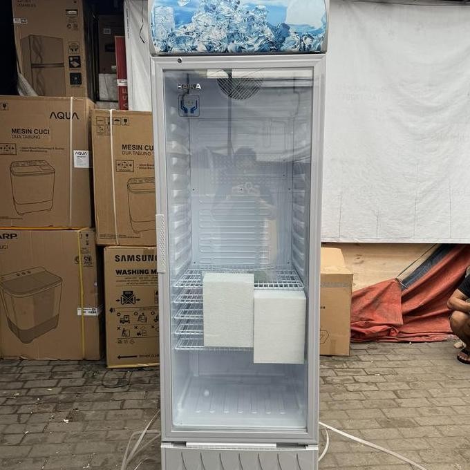 TERBARU - showcase Haika sc-380ex (375 liter) big size