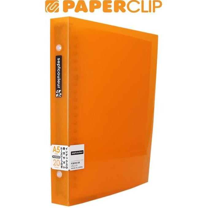 

FILE NOTE A5 MARUMAN SEPTCOULEUR F381A/B-09 ORANGE