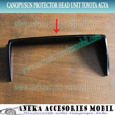 Sun Protector/Sun shade/ Sun Visor/ Canopy Head Unit Toyota Agya BEST SELLER