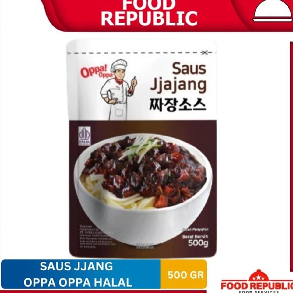 

Saus Jjajang Oppa Oppa Pasta Kedelai Hitam Gr Saus Jjajangmyeon