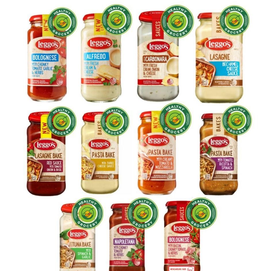 

Leggos Sauce Pasta Leggos Leggos Carbonara Saus Bolognese Carbonara Alfredo Lasagna Bechamel Red Sauce Three Cheese Leggos