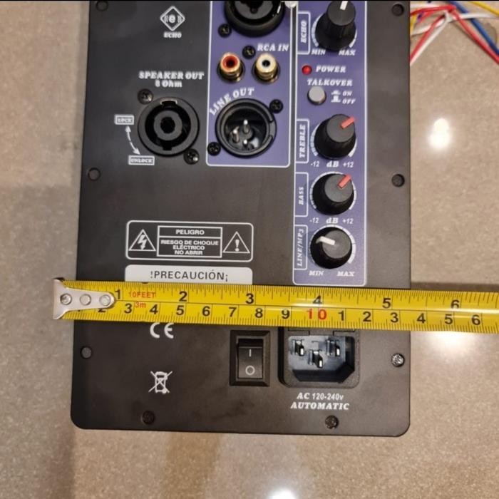 Mesin Speaker Aktif / Power Kit Aktif 500 Watt Original 8D + USB BT