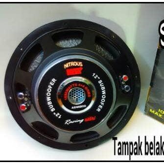 SUBWOOFER ADS NITROUS 12" DOUBLE COIL SUARA MANTAP