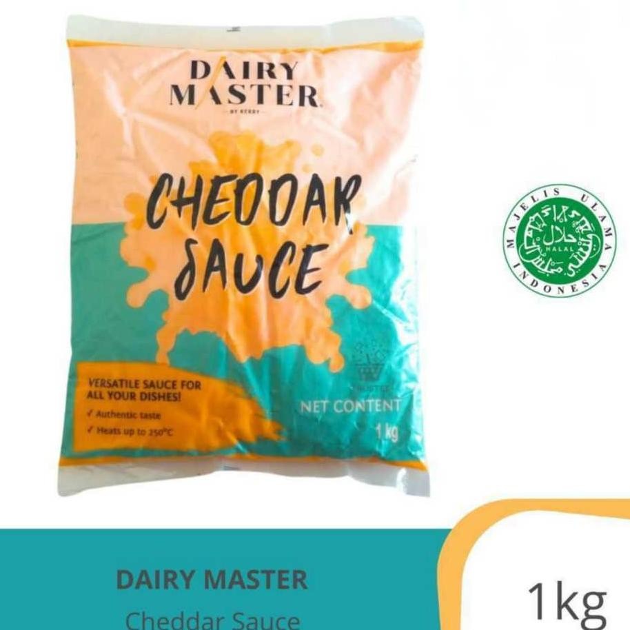 

Dairy Master Saus Keju Cheddar Cheese Sauce Creamy Nacho Krim N Siap Saji Halal 1 Kg
