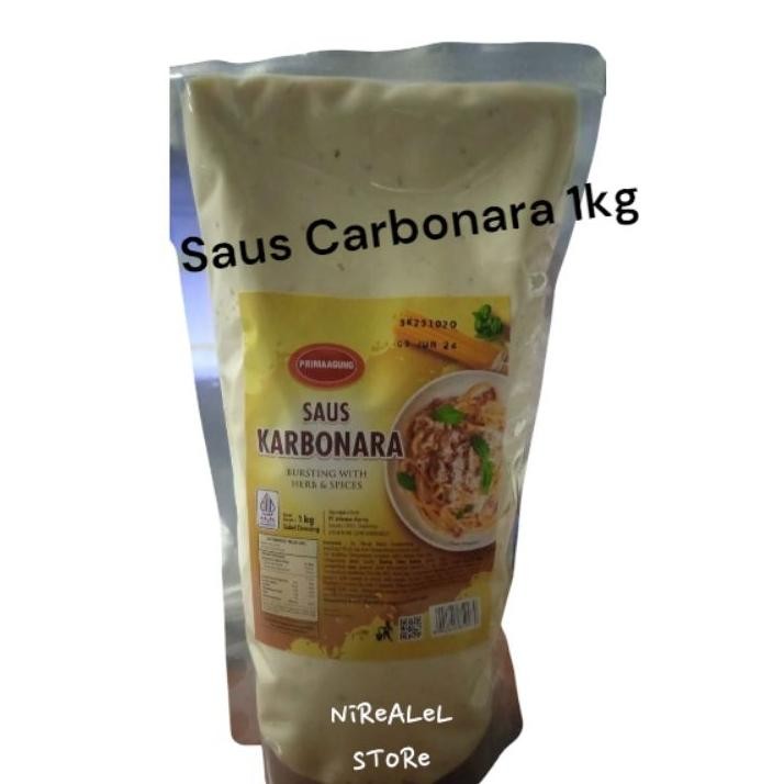 

Saus Karbonara 1Kg Prima Agung