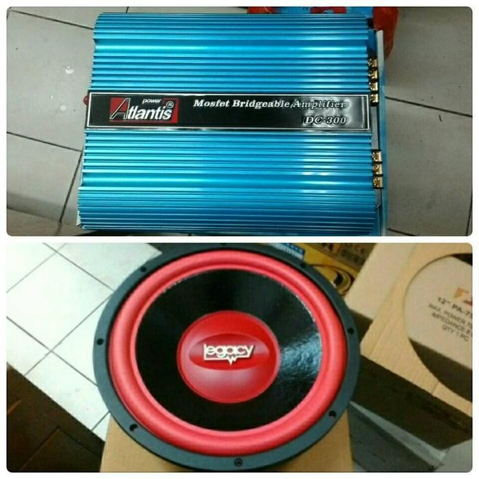 paket monoblock atlantis subwoofer legacy 1295