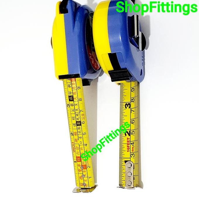 Wood Meteran 5 Meter Or 7,5M Fengshui Hong Sui Tape Measure Ori Taiwan Restock