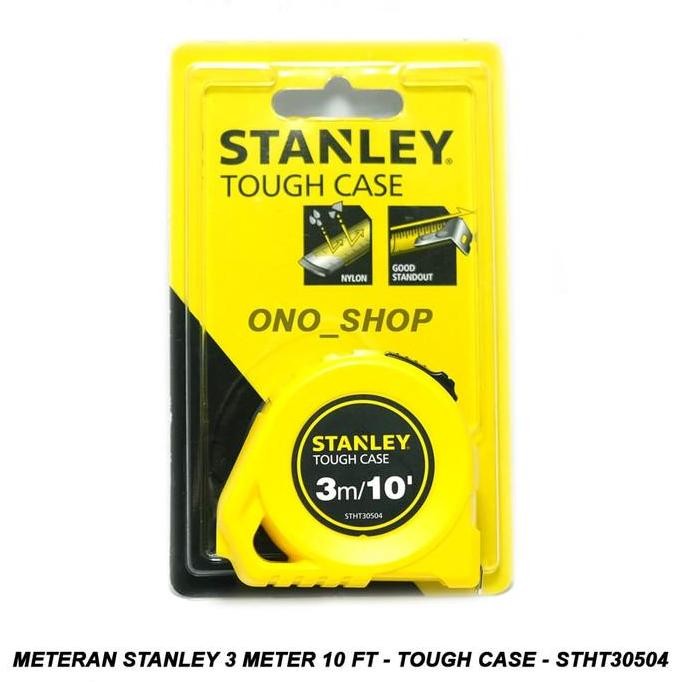Meteran Stanley 3 Meter 10 Ft - Tough Case - Stht30504 Hemat