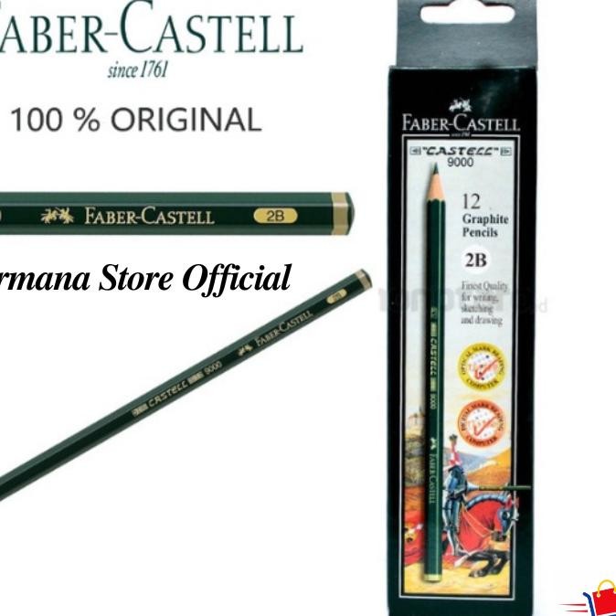 

Pensil 2B Faber Castell Pa