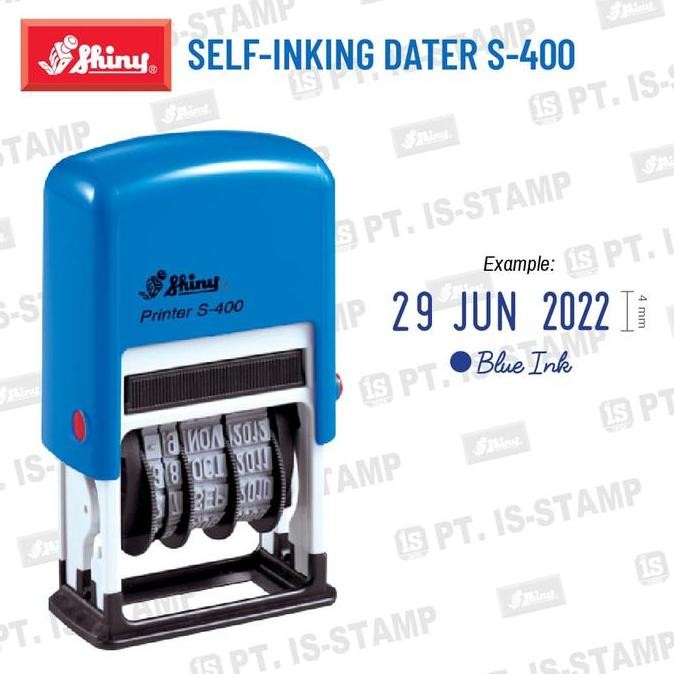 

Shiny Self-Inking Dater S-400