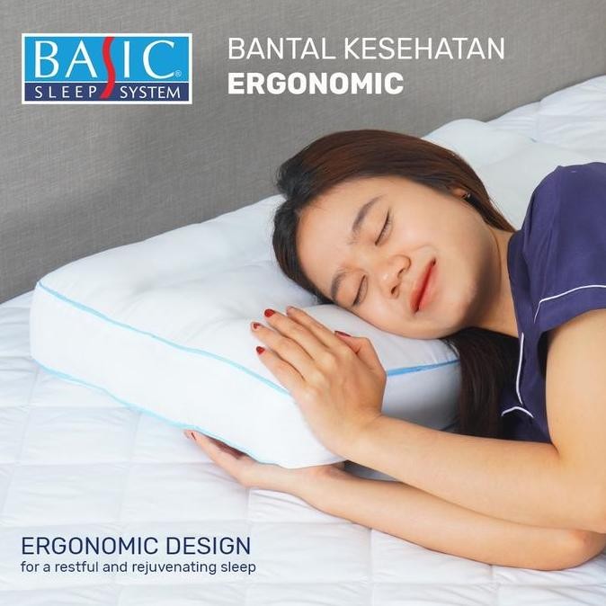 Basic Springbed Bantal Kesehatan Ergonomic